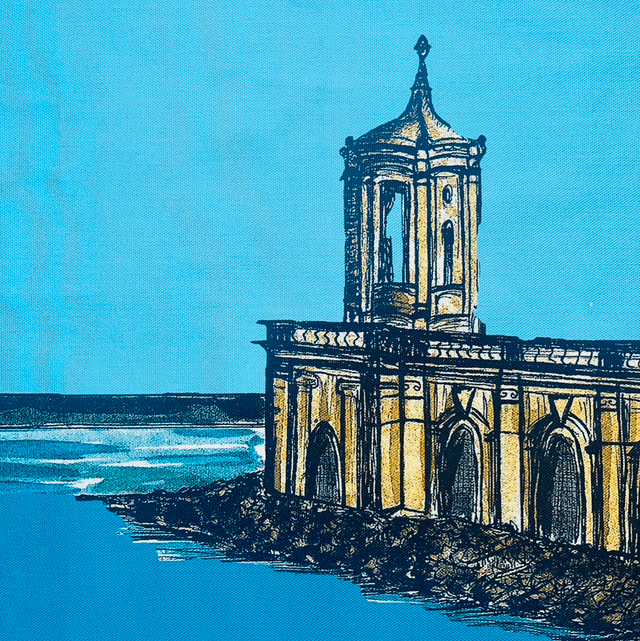 Normanton Church Tea Towel