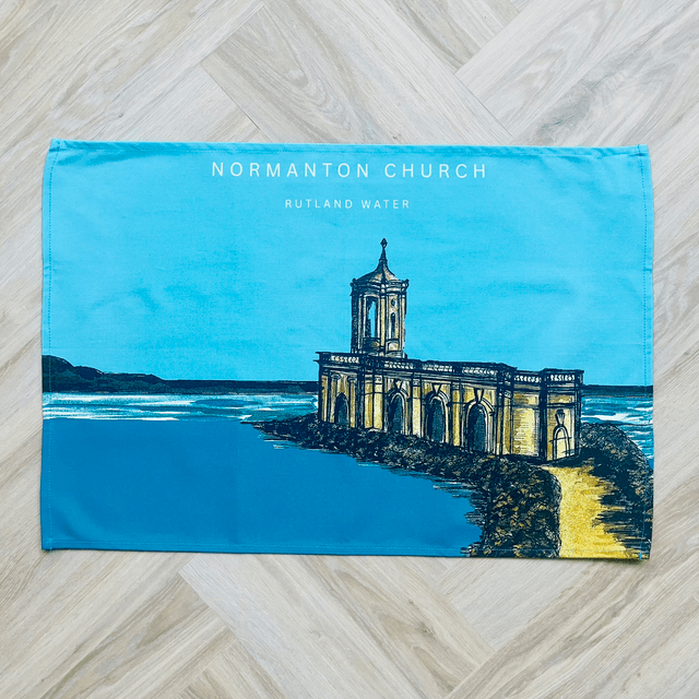 Normanton Church Tea Towel